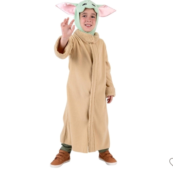 NWT Jazwares Star Wars The Mandalorian Grogu Toddler Halloween Costume Sz 2T-3T - Picture 6 of 17